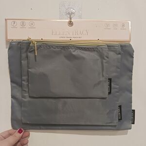 Ellen Tracy 3 Piece Travel Pouch Set